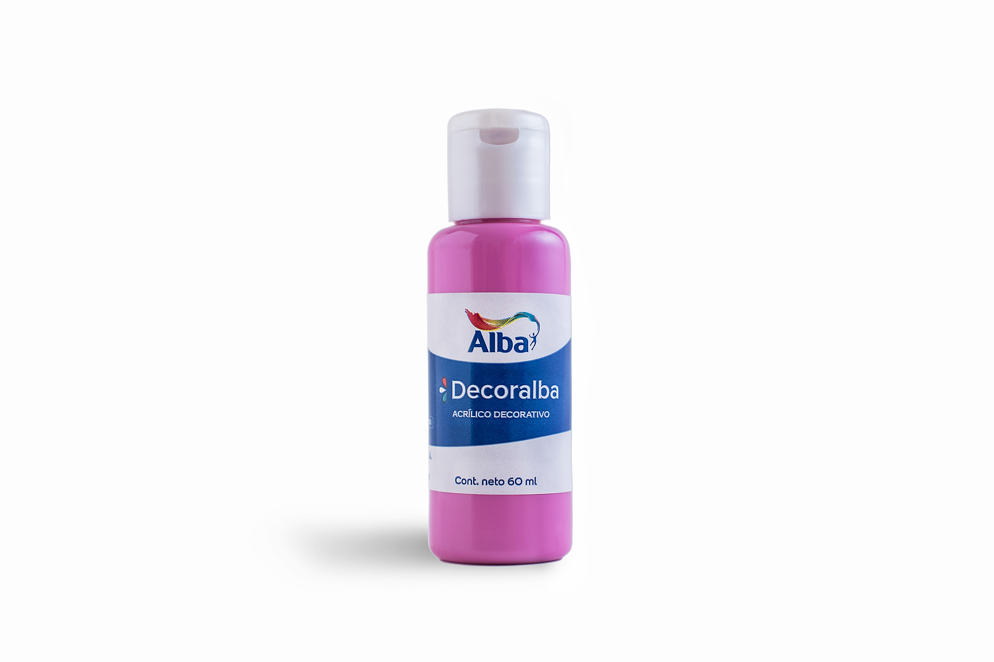 Acrilico decorativo alba 60cc magenta 492 - 60ML - Alba Artística